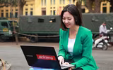 Những bóng hồng quốc tế xinh đẹp tác nghiệp thượng đỉnh Mỹ - Triều tại Hà Nội