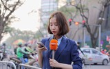 Những bóng hồng quốc tế xinh đẹp tác nghiệp thượng đỉnh Mỹ - Triều tại Hà Nội