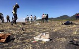 Hiện trường vụ tai nạn máy bay Ethiopia chở 157 người, không một ai sống sót