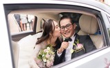 NSND Trung Hiếu hạnh phúc bên cô dâu 9X trong lễ cưới ở Thái Bình
