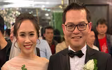 NSND Trung Hiếu hạnh phúc bên cô dâu 9X trong lễ cưới ở Thái Bình