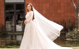 NSND Trung Hiếu hạnh phúc bên cô dâu 9X trong lễ cưới ở Thái Bình