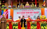 [ẢNH] Cận cảnh vẻ đẹp tráng lệ của chùa Ba Vàng