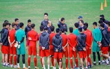 Hình ảnh U23 Việt Nam trước trận đại chiến với Thái Lan