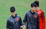 Hình ảnh U23 Việt Nam trước trận đại chiến với Thái Lan