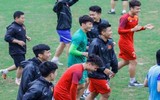 Hình ảnh U23 Việt Nam trước trận đại chiến với Thái Lan