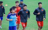 Hình ảnh U23 Việt Nam trước trận đại chiến với Thái Lan