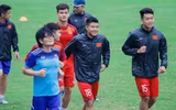 Hình ảnh U23 Việt Nam trước trận đại chiến với Thái Lan