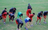 Hình ảnh U23 Việt Nam trước trận đại chiến với Thái Lan