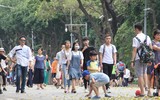[ẢNH] Nghỉ lễ giỗ Tổ Hùng Vương: Người dân Hà Nội 