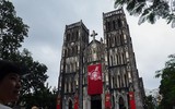 [ẢNH] Ngắm đường phố Hà Nội vắng hoe, yên ả trong ngày Giỗ tổ Hùng Vương