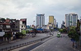 [ẢNH] Ngắm đường phố Hà Nội vắng hoe, yên ả trong ngày Giỗ tổ Hùng Vương