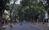 [ẢNH] Ngắm đường phố Hà Nội vắng hoe, yên ả trong ngày Giỗ tổ Hùng Vương