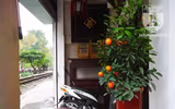 [Ảnh] Những khoảnh khắc bình dị nơi ‘xóm đường tàu’ khi bình minh lên