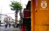 [Ảnh] Những khoảnh khắc bình dị nơi ‘xóm đường tàu’ khi bình minh lên