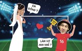Dàn soái ca áo trắng tuyển Việt Nam gây sốt khi đi dự đám cưới cầu thủ Hùng Dũng