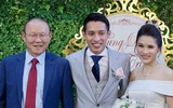 Dàn soái ca áo trắng tuyển Việt Nam gây sốt khi đi dự đám cưới cầu thủ Hùng Dũng