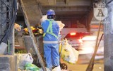 [Ảnh] Tiếng leng keng... sau 3 ngày trên con phố nữ công nhân môi trường bị 