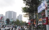[Ảnh] Tiếng leng keng... sau 3 ngày trên con phố nữ công nhân môi trường bị 