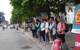 [Ảnh] Hà Nội: Tắc đường, cảnh người dân chen chúc nhau về quê trong dịp nghỉ lễ 30-4, 1-5