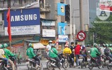 [Ảnh] Hà Nội: Tắc đường, cảnh người dân chen chúc nhau về quê trong dịp nghỉ lễ 30-4, 1-5