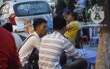 [Ảnh] Hà Nội: Tắc đường, cảnh người dân chen chúc nhau về quê trong dịp nghỉ lễ 30-4, 1-5