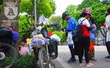 [Ảnh] Thú vị trước một Hồ Gươm vắng lặng trong ngày đầu tiên của dịp nghỉ lễ