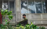 [Ảnh] Hà Nội: Những phận người nhọc nhằn mưu sinh trong dịp nghỉ lễ