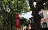 [ẢNH] Cờ đỏ sao vàng, biểu ngữ rợp trời Hà Nội mừng các ngày Lễ lịch sử của đất nước