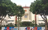 [ẢNH] Cờ đỏ sao vàng, biểu ngữ rợp trời Hà Nội mừng các ngày Lễ lịch sử của đất nước