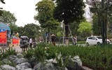 [ẢNH] Cờ đỏ sao vàng, biểu ngữ rợp trời Hà Nội mừng các ngày Lễ lịch sử của đất nước