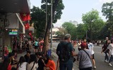 [ẢNH] Phố đi bộ Hồ Gươm tấp nập trong những ngày cuối dịp nghỉ lễ