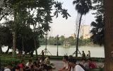 [ẢNH] Phố đi bộ Hồ Gươm tấp nập trong những ngày cuối dịp nghỉ lễ