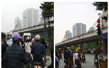 [Ảnh] Lạ trước hình ảnh so sánh Hà Nội trước và trong ngày nghỉ lễ