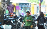 [Ảnh] Những chiến sĩ quên mình trong nắng nóng, đảm bảo an toàn giao thông sau nghỉ lễ