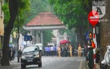 [Ảnh] Đảm bảo an ninh lễ Quốc tang nguyên Chủ tịch nước, Đại tướng Lê Đức Anh