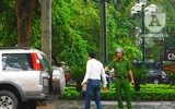 [Ảnh] Đảm bảo an ninh lễ Quốc tang nguyên Chủ tịch nước, Đại tướng Lê Đức Anh