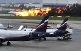 Hiện trường máy bay Superjet bốc cháy ở Moscow, ít nhất 41 người thiệt mạng