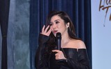 [ẢNH] Hương Tràm bật khóc nói lời tạm chia tay sự nghiệp ca hát