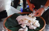[Ảnh] 5.000 suất chay được phát tâm miễn phí cho các nhà sư, phật tử tại Đại lễ Vesak 2019