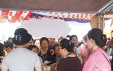 [Ảnh] 5.000 suất chay được phát tâm miễn phí cho các nhà sư, phật tử tại Đại lễ Vesak 2019
