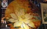 Chiêm ngưỡng những bức vẽ hoa sen độc đáo trong triển lãm mừng Đại lễ Vesak 2019