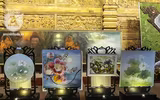 Chiêm ngưỡng những bức vẽ hoa sen độc đáo trong triển lãm mừng Đại lễ Vesak 2019