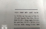 [Ảnh] Những cuốn sách vô giá tập hợp những bài viết của Hồ Chủ tịch, được xuất bản khi Người còn tại thế