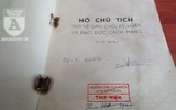 [Ảnh] Những cuốn sách vô giá tập hợp những bài viết của Hồ Chủ tịch, được xuất bản khi Người còn tại thế