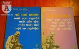 [Ảnh] Chiêm ngưỡng những ấn bản đầu tiên của các tác gia Việt Nam viết về Chủ tịch Hồ Chí Minh
