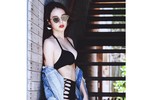 [ẢNH] Mỹ nhân Việt khoe đường cong với bikini trong ngày nắng nóng