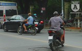 [Ảnh] Đi ngược chiều, lấn làn đường: Tiện việc mình, hại cho người