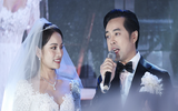 Khoảnh khắc ngọt ngào của Dương Khắc Linh và vợ 9X trong ngày cưới