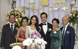 Khoảnh khắc ngọt ngào của Dương Khắc Linh và vợ 9X trong ngày cưới